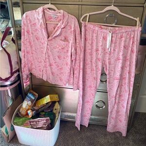PJ Salvage Pink Pajama Set